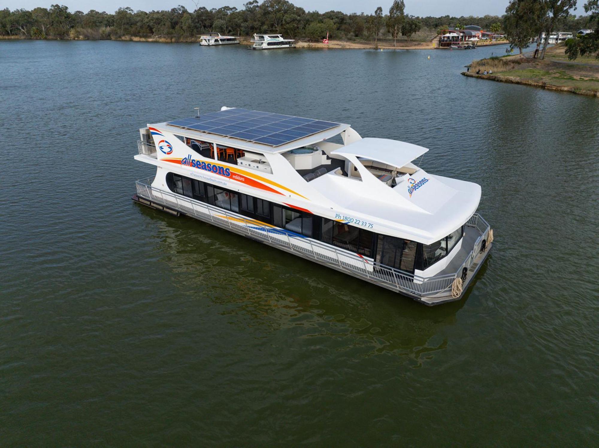 All Seasons Houseboats Hotel Mildura Exterior foto