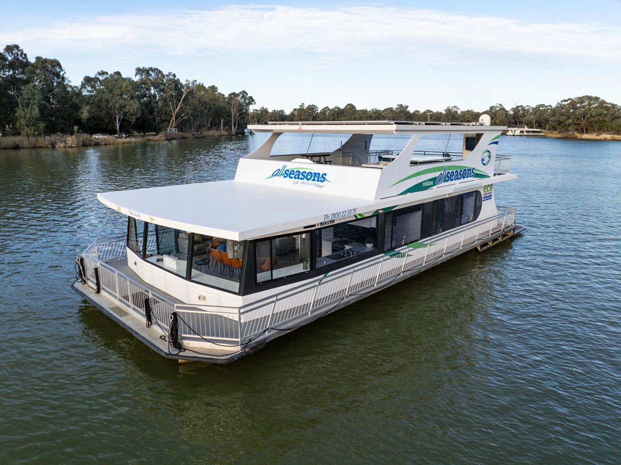 All Seasons Houseboats Hotel Mildura Exterior foto